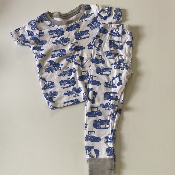 Carters 2T Consruction Pajama Set - Picture 4 of 7